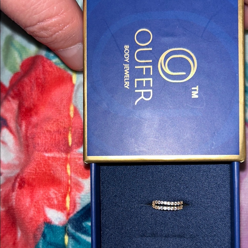 Gold and Silver Women's Ring